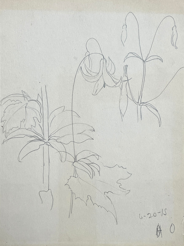 Pencil Sketch by Charles Ephraim Burchfield