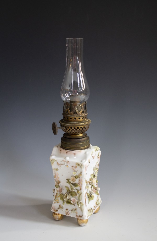 Miniature Oil Lamp by Plume & Atwood Mfg. Co.