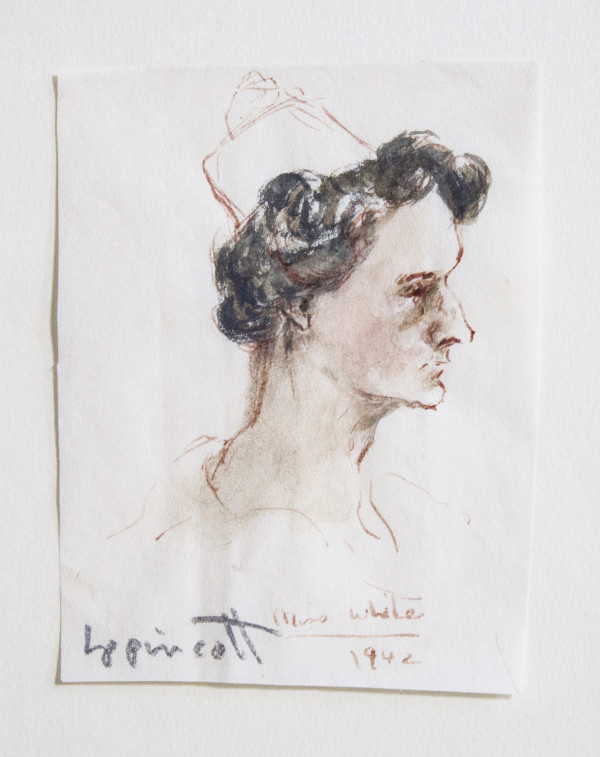 Portrait of Miss White by Janet Lippincott