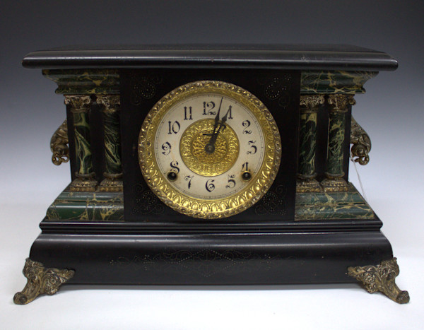 Mantel Clock by E. Ingraham Co., Image 1.