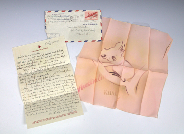 World War II Letter by Carl Delberta, Image 1.