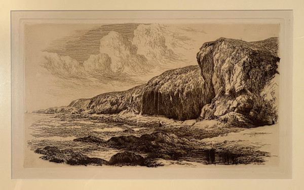 Cliff Scene by John Henry Hill, Image 1.