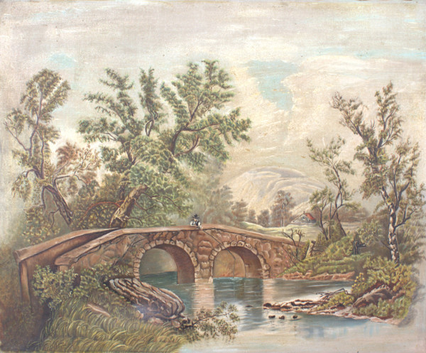 Bridge Painting by Unknown, United States, Image 1.