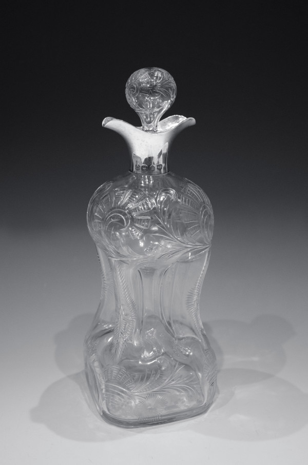 Kuttrolf Decanter by Stevens & Williams