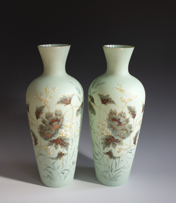 Vases (Set of Two) by Unknown, Bohemia