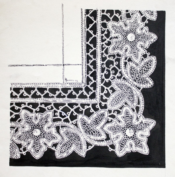 Design for a Lace Doily by Possibly R.X. Sowers