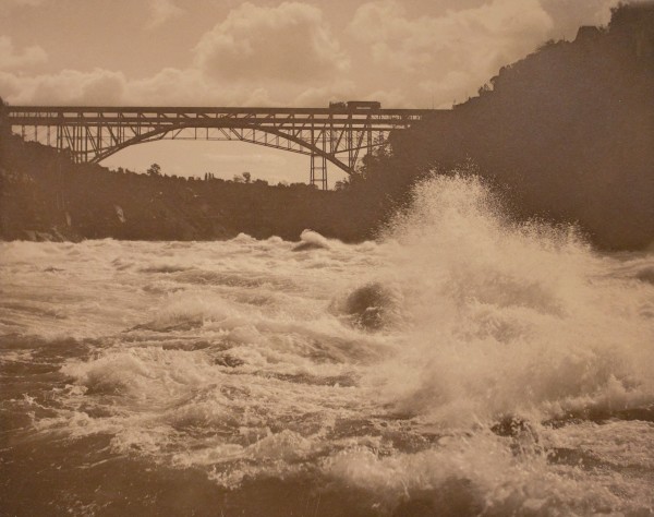 Whirlpool Rapids from the Bridge by Herman Nielson