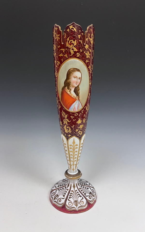 Vase by Moser, Image 1.