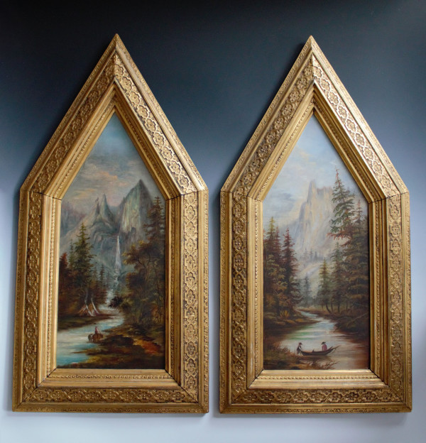 Pair of Paintings by Unknown, United States