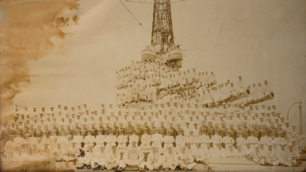 Crew of the U.S.S. Nebraska by O.W. Waterman