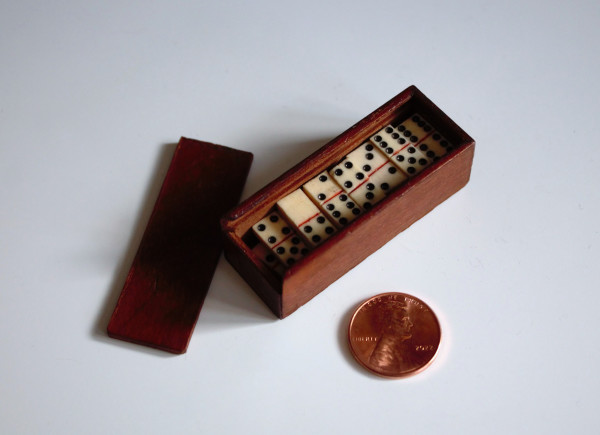 Miniature Dominoes by Unknown