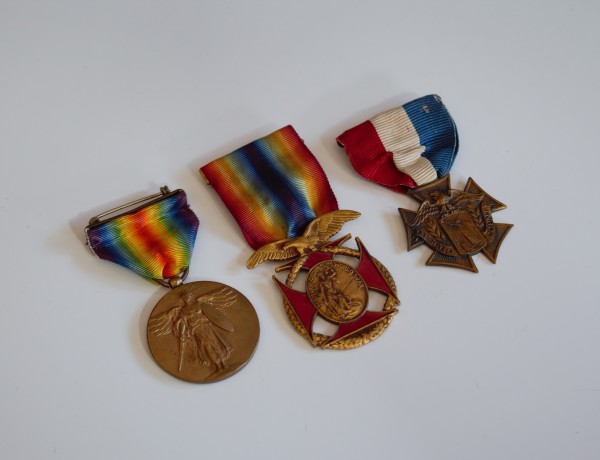 World War I Medal Grouping by Whitehead & Hoag Company, Medallic Art Co., Ltd.