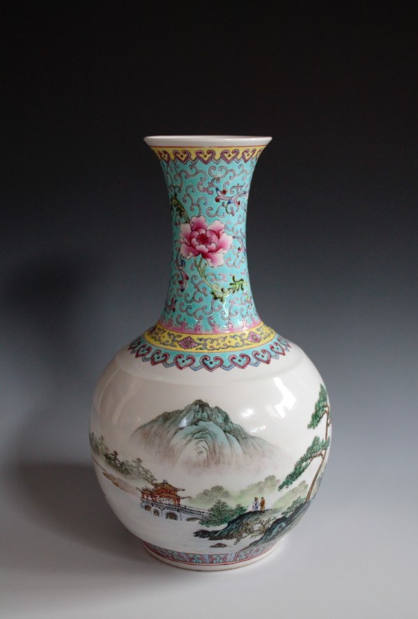 Vase by Jingdezhen