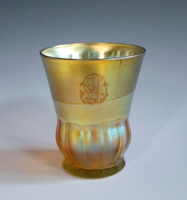 Whiskey Tumbler by Louis Comfort Tiffany