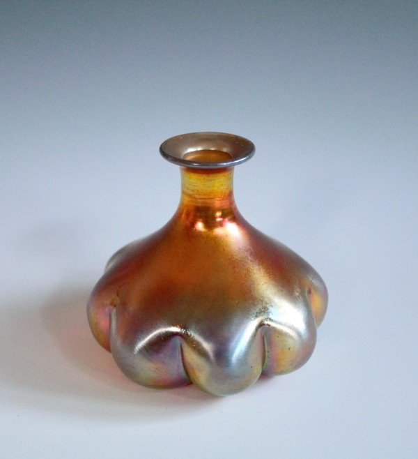 Perfume Bottle by Frederick Carder for Steuben Glass Works