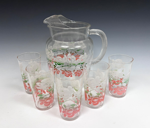 Lemonade Set by Federal Glass Company, Image 1.