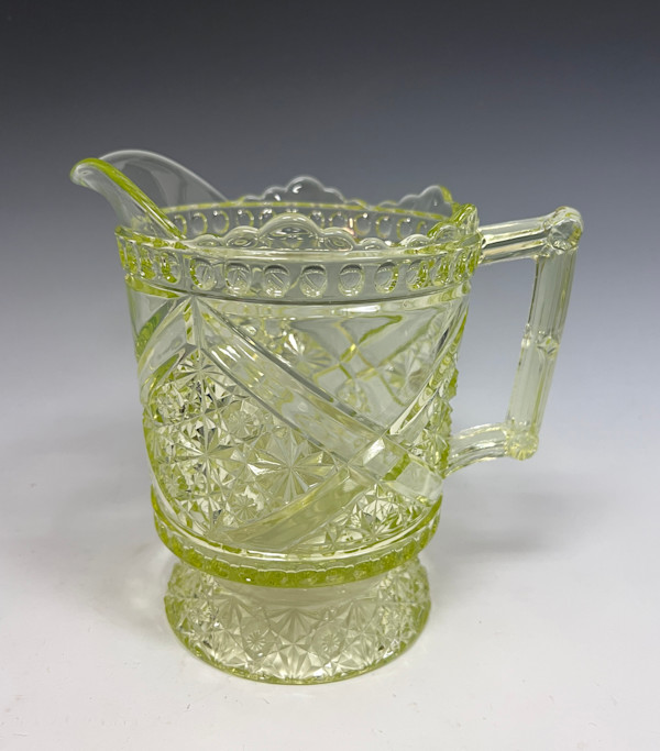 Milk Pitcher by Richards & Hartley Glass Company, Image 1.