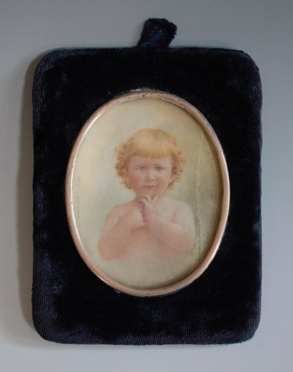 Portrait Miniature by A.D. Taylor