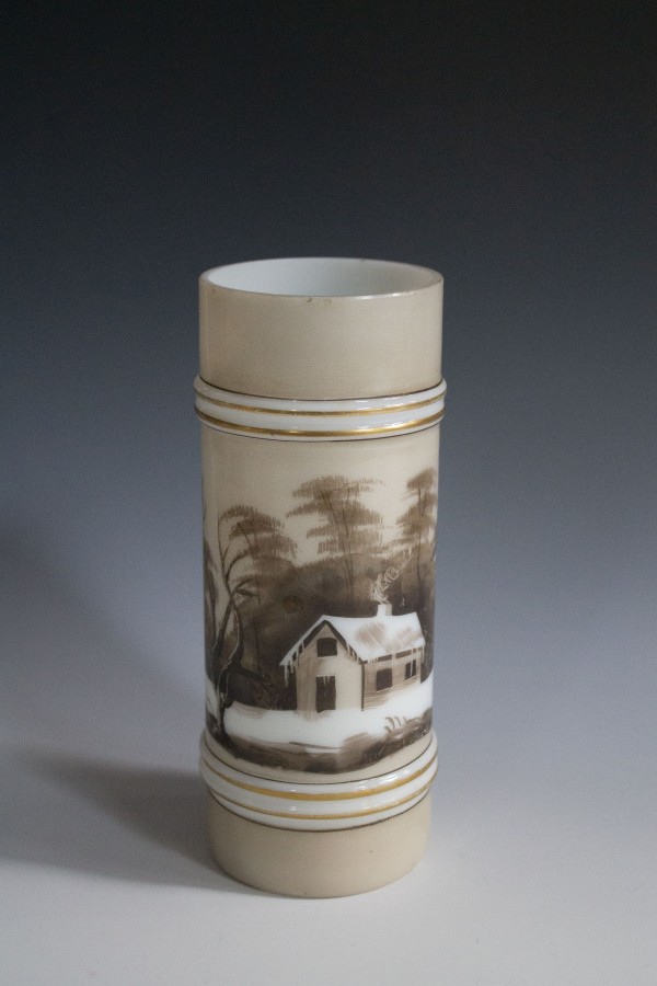 Ring Vase by Mt. Washington Glass Company