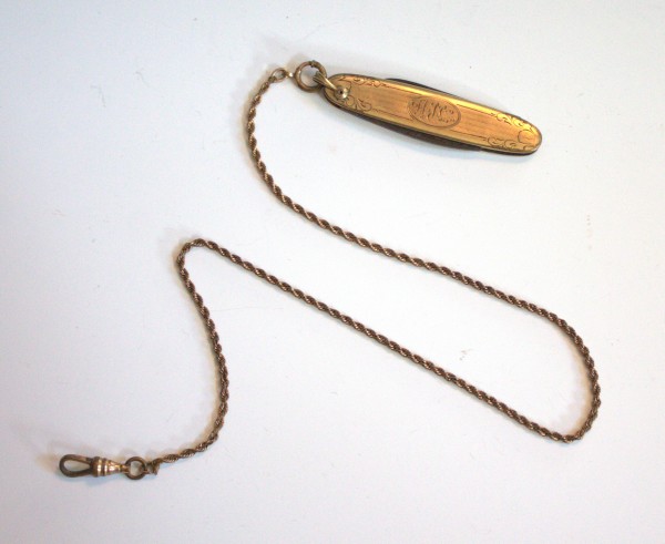 Pocket Knife and Fob by Unknown, England