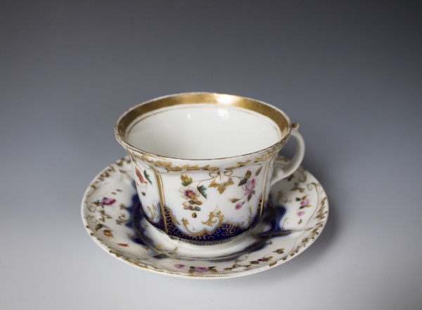 Cup and Saucer by Old Paris
