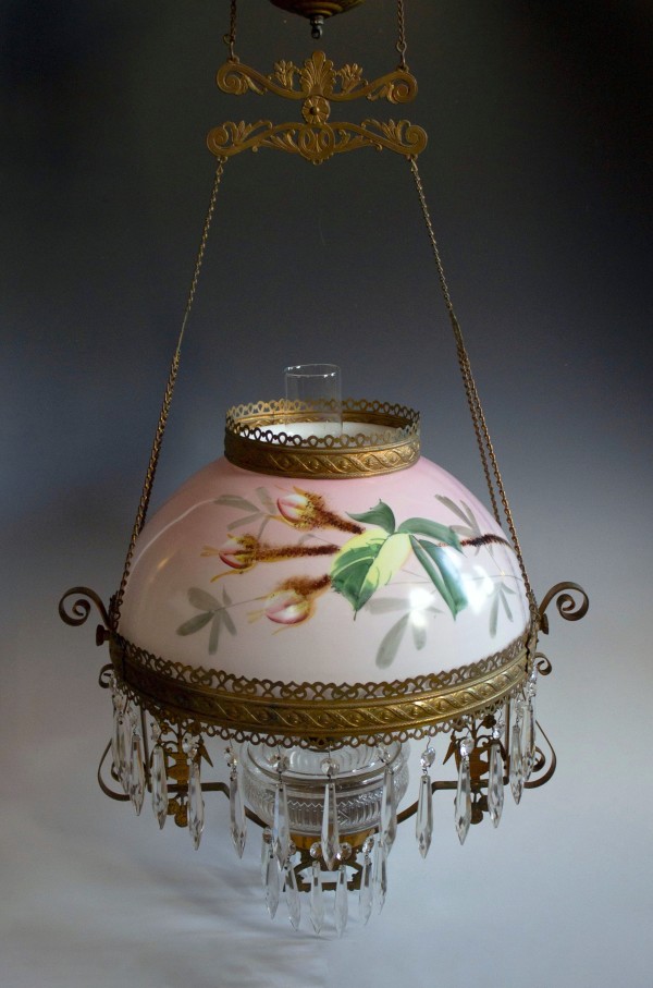 Library Lamp by Edward Miller & Co.