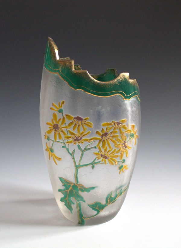 Vase by François-Théodore Legras
