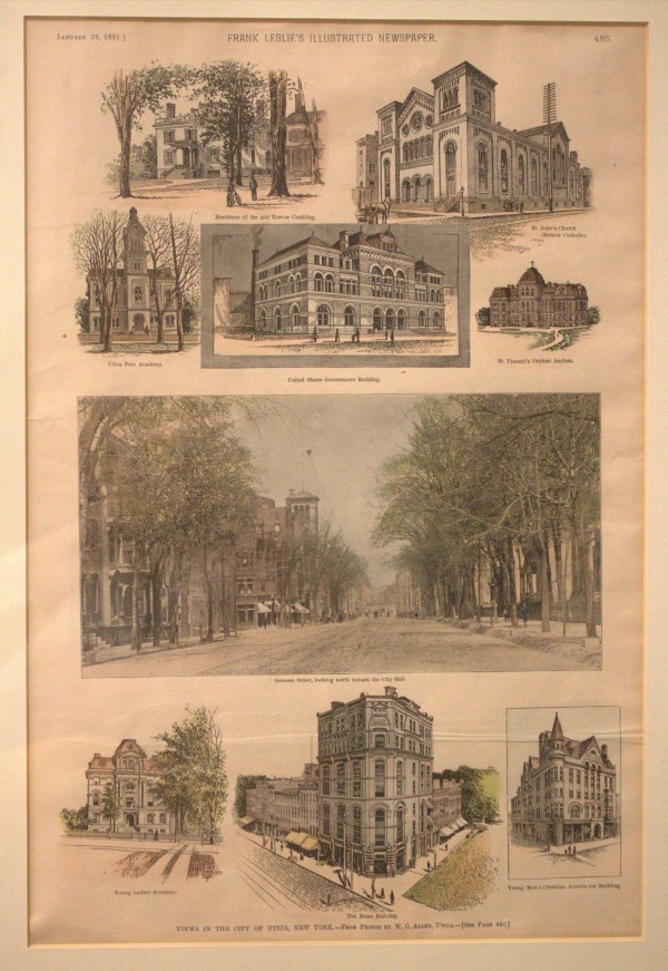 Views in the City of Utica, New York by W.C. Allen
