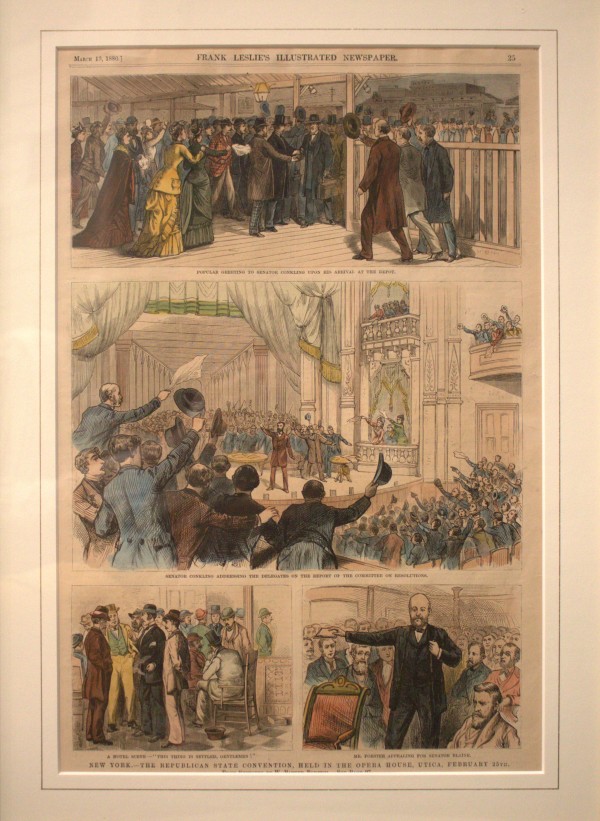 New York- The Republican State Convention, held in the Opera House, Utica, February 25th by Unknown