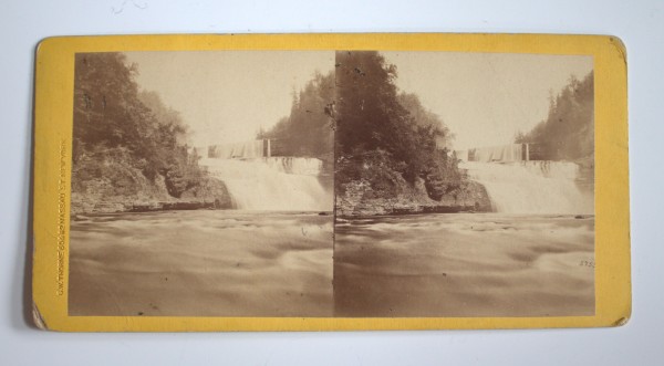 Trenton Falls, New York: High Falls, from Below by E. & H.T. Anthony, G.W. Thorne