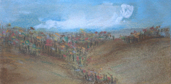 Trees in a Valley by [Unknown] Howes