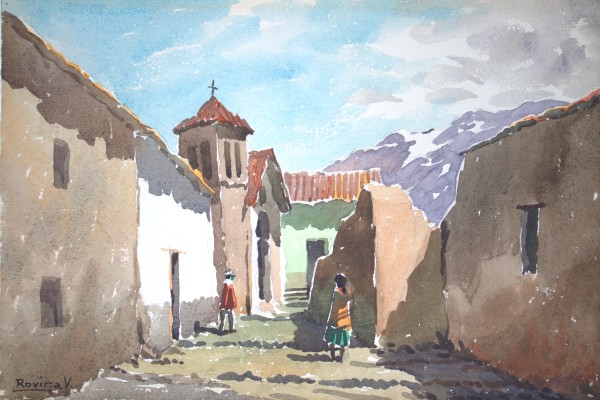 Spanish Scene by Rovira V.