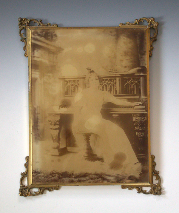 At the Piano by Baker's Art Gallery