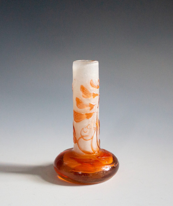 Miniature Vase by Émile Gallé