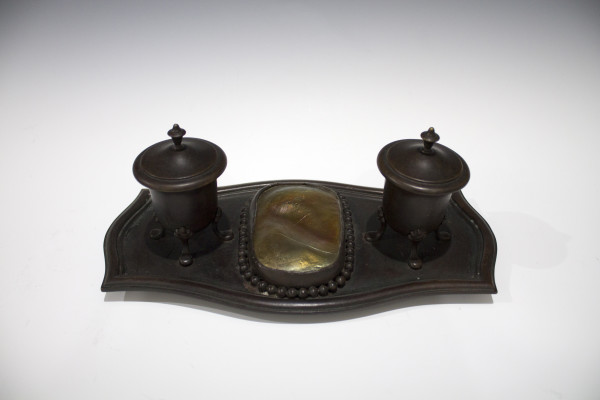 Double Inkstand by Louis Comfort Tiffany
