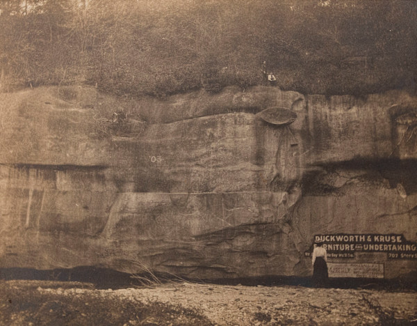 Advertisements among the Cliffs by Unknown, United States