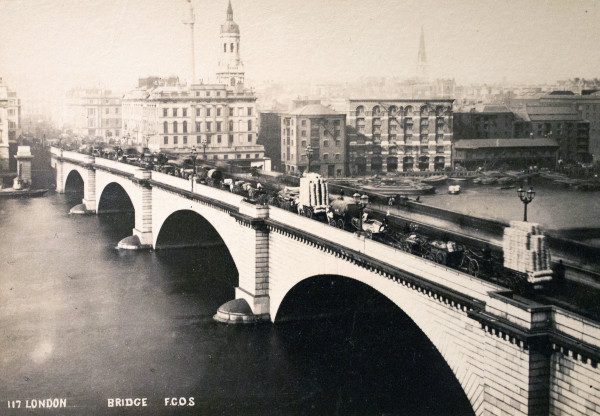 London Bridge by Francis Godolphin Osbourne Stuart