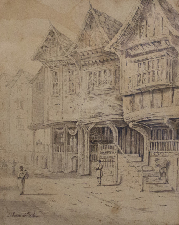 Old Houses at Chester by Henry Marklove