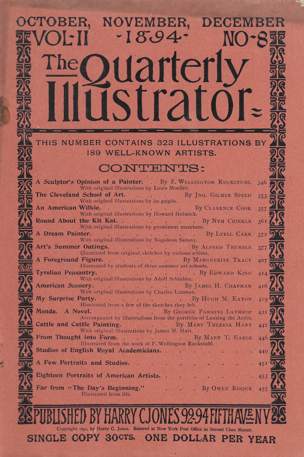 The Quarterly Illustrator by Harry C. Jones