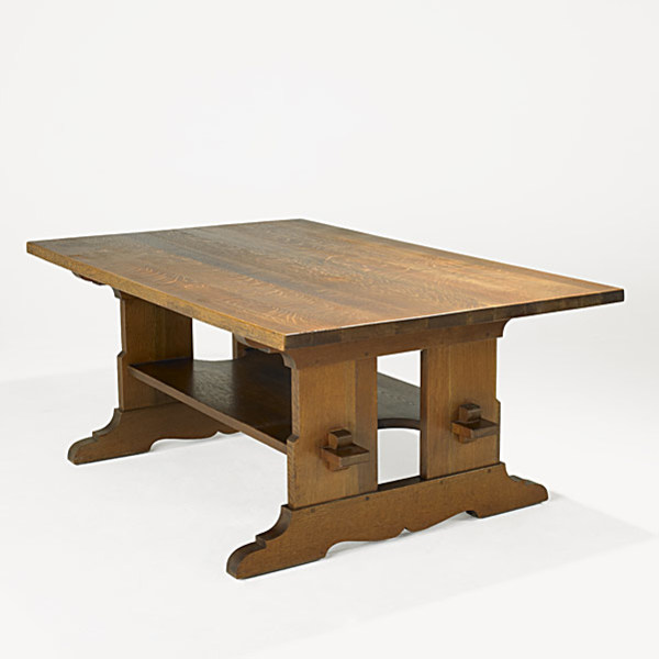 Trestle Table by L. & J.G. Stickley