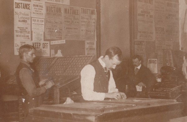 Typesetters, Sayville, New York by Unknown, United States