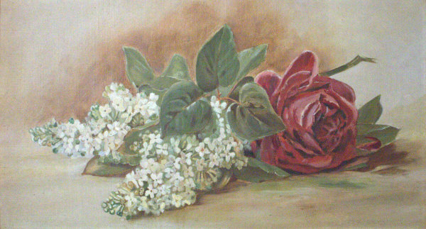 Roses and Lilacs by Unknown, United States