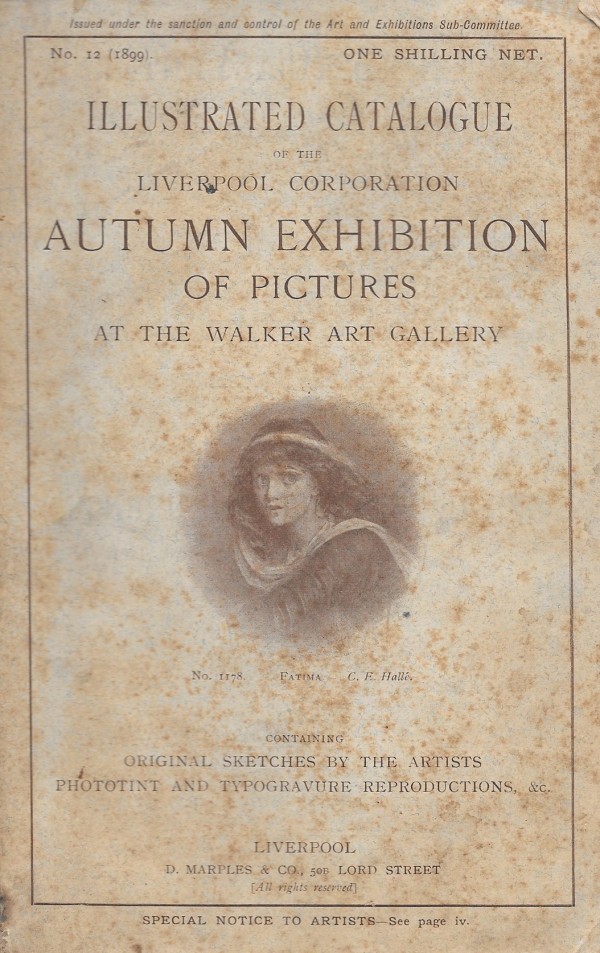 Autumn Exhibition of Pictures by Liverpool Corporation