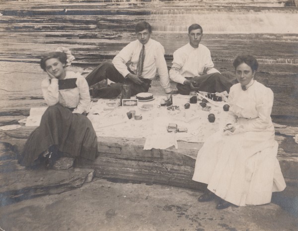 Picnic in the Falls by Unknown, United States