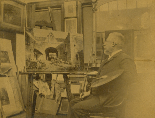 Artist in his Studio by Unknown