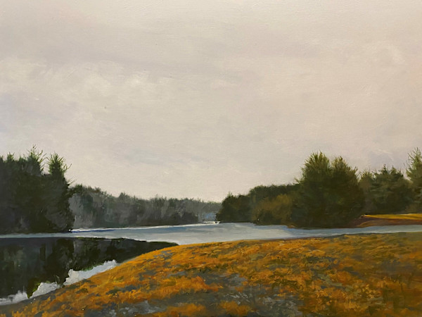 Lake in Winter by Douglas H Caves Sr