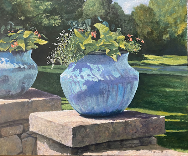 Oxidized Vases by Douglas H Caves Sr