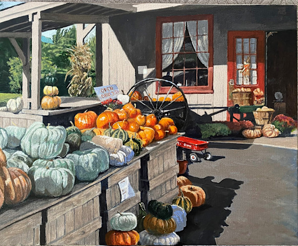 Autumn's Bounty in Rustic Palette by Douglas H Caves Sr