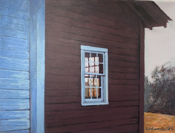Side of Barn with Window by Douglas H Caves Sr