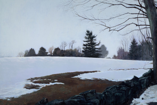 Winter Field by Douglas H Caves Sr